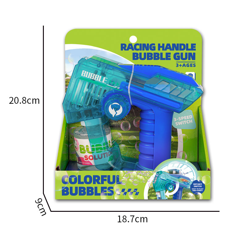 B/O Bubble Machine With Light 2-C Ass'D