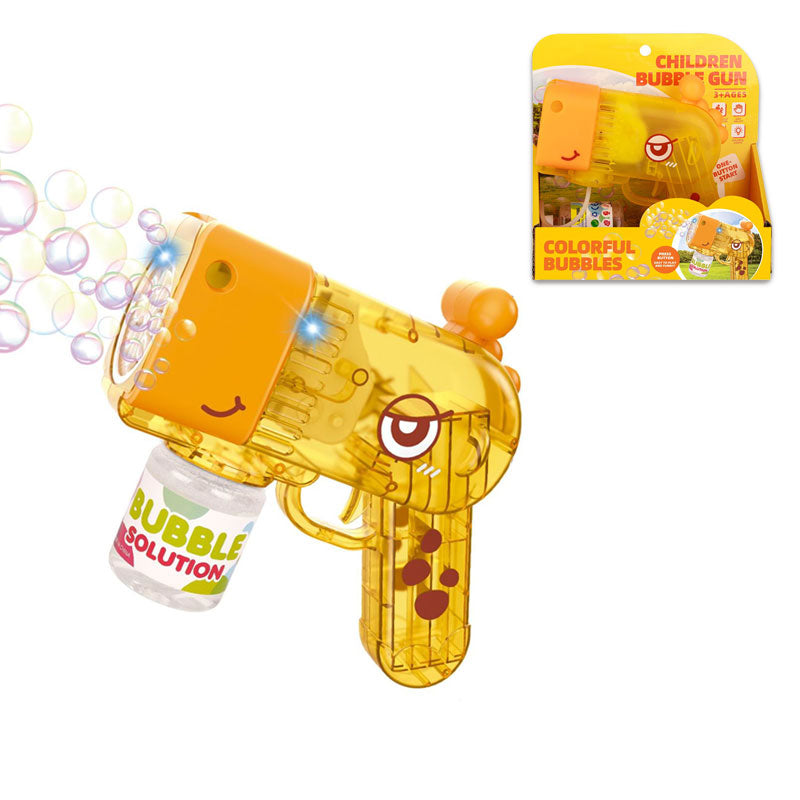B/O Bubble Gun With Light