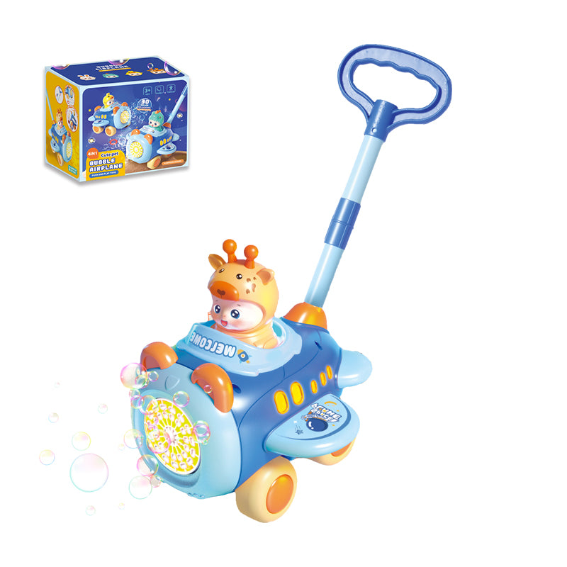 B/O Bubble Machine With Light And Music 2-C Ass'D