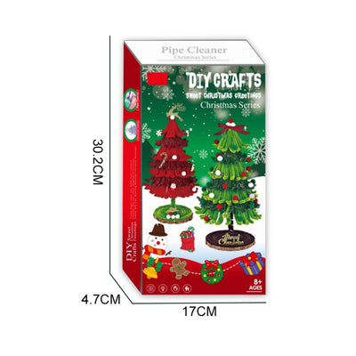DIY Christmas Tree Twister Stick Set