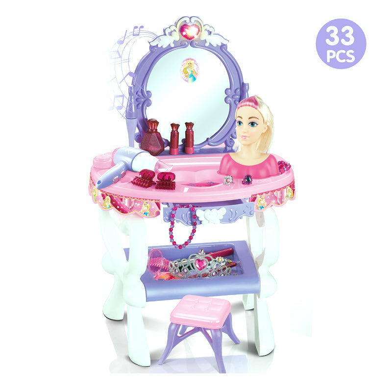 Dresser Set With Light And Music