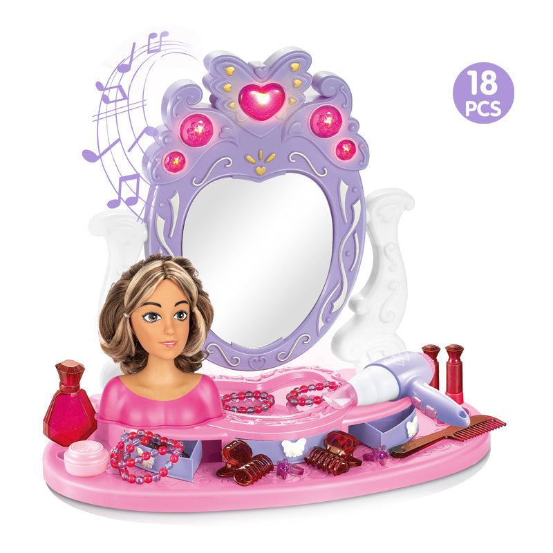 Dresser Set With Light And Music