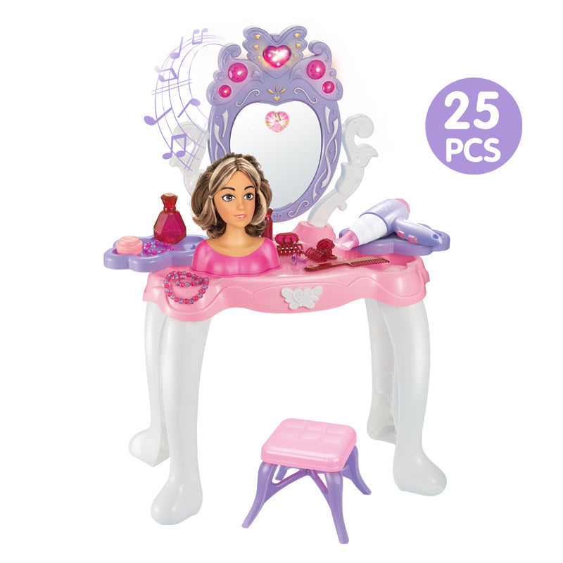 Dresser Set With Light And Music
