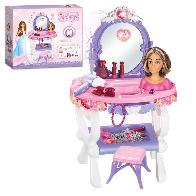 Dresser Set With Light And Music