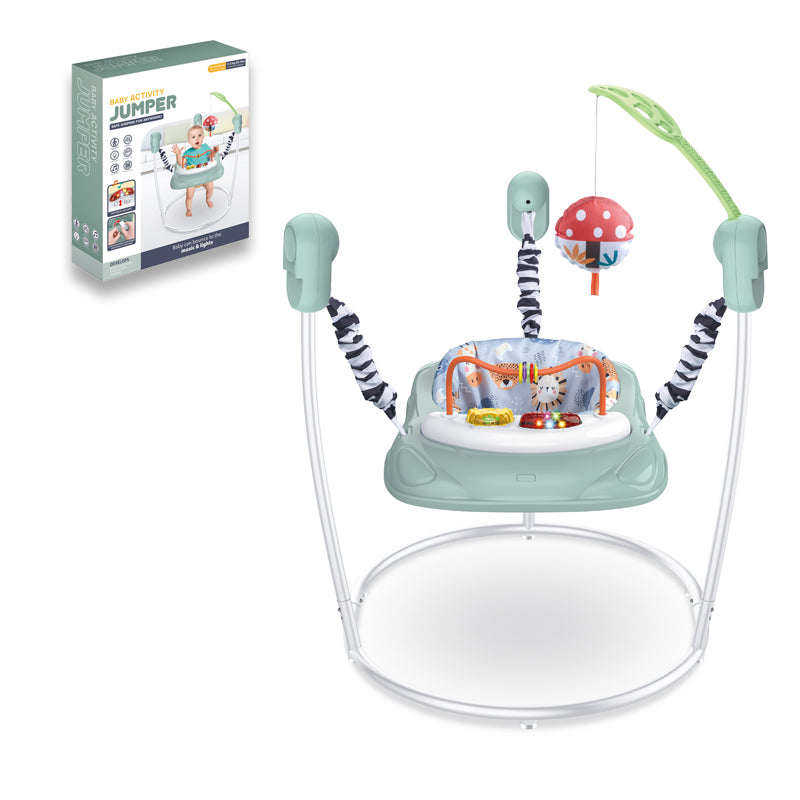 婴儿跳跳椅/带音乐,2*AA无包电