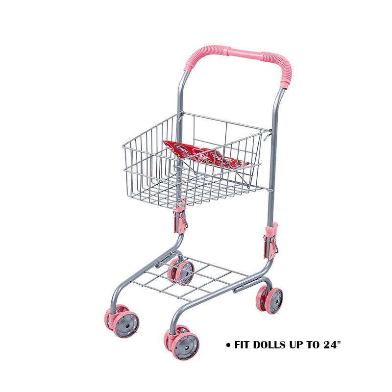 Baby Dolls Supermarket Shopping Cart Pretend Play Toys