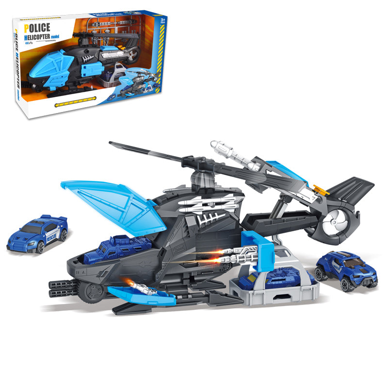 Police Helicopter Set