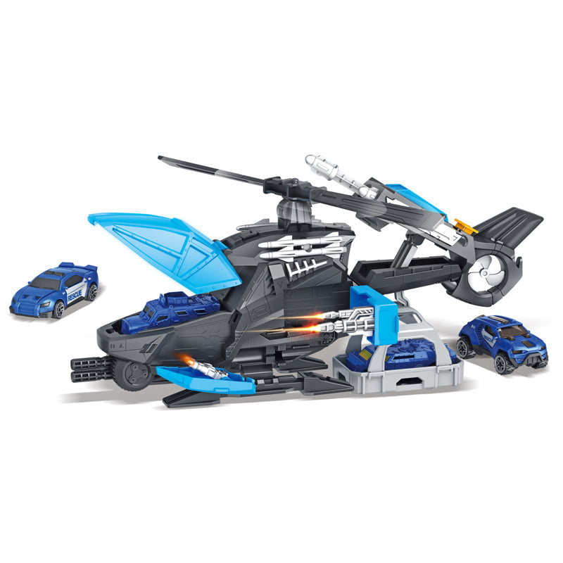 Police Helicopter Set