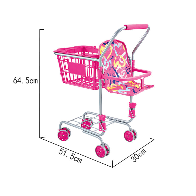 Baby Shopping Cart Pretend Play Toys
