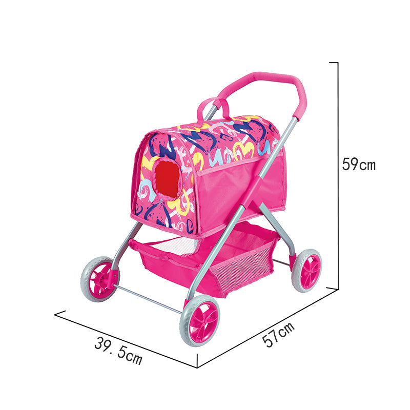 Baby Dolls Pets Handcart Pretend Play Toys