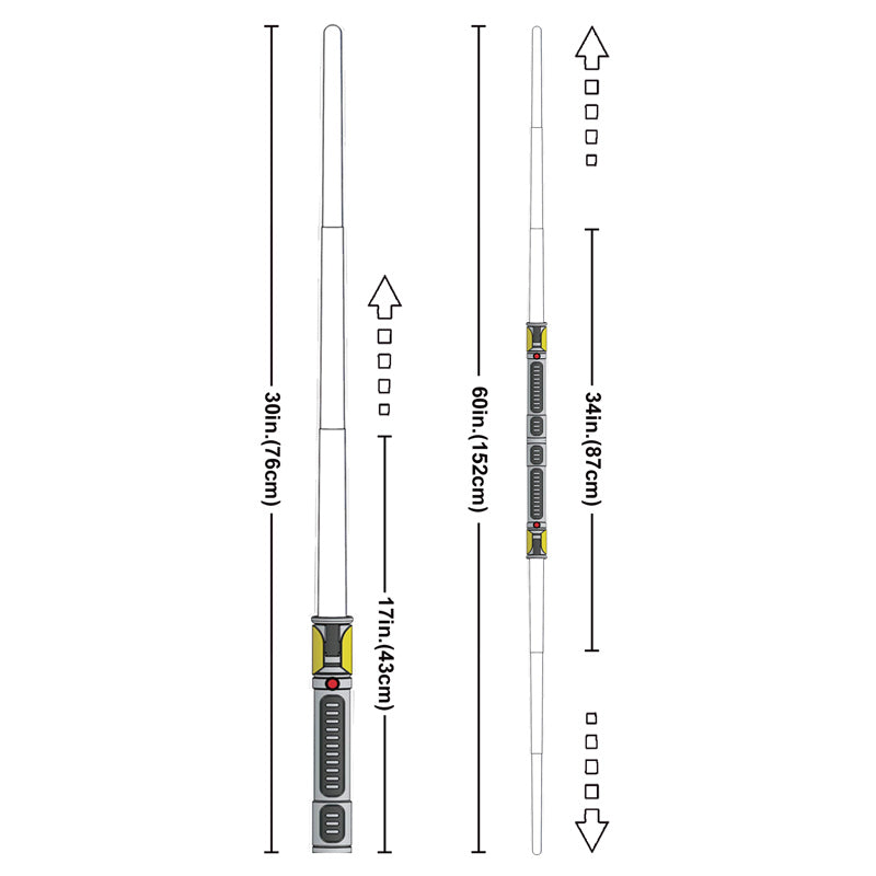 2 In 1 Sword With Light And Sound