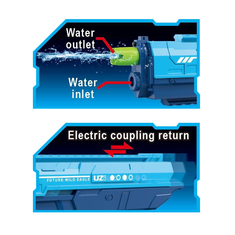 B/O Water Gun With Light