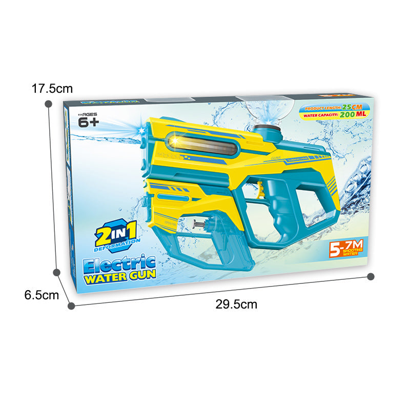 Electric Dual Mode Water Gun With Light