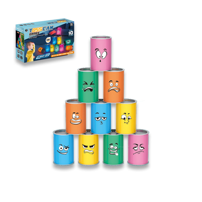 Toss Can Games With Light