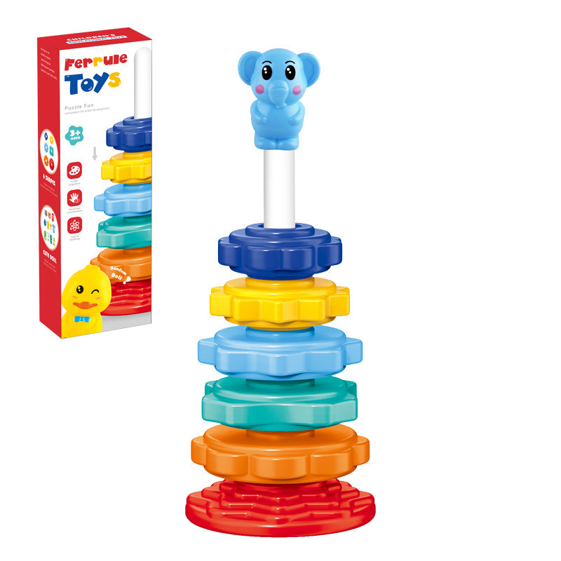 2 In 1 Stacked Rings