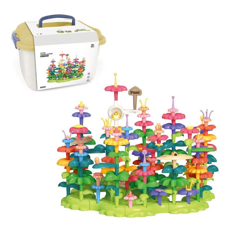 DIY拼装积木花丛/137PCS