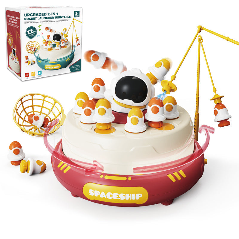 2 In 1 Upgraded Rocket Launcher Turntable