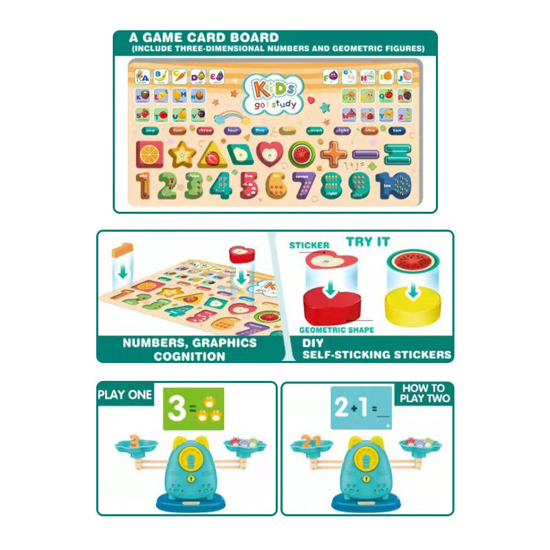 4 In 1 Balance Scale 2-C Ass'D
