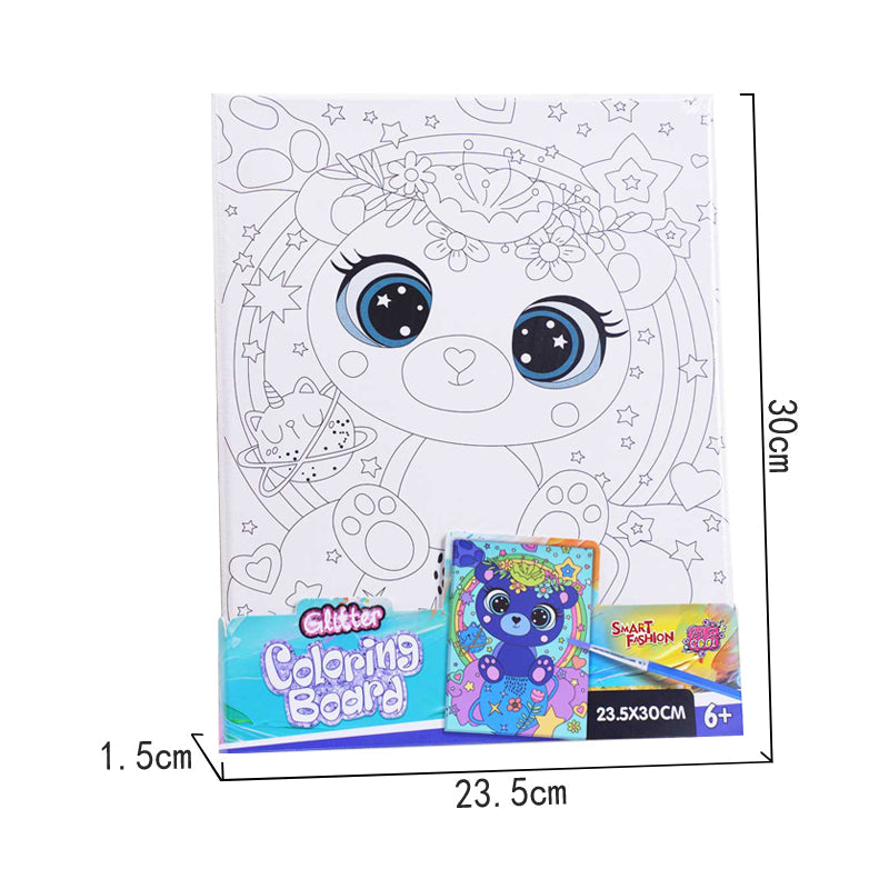 DIY Coloring Bear Painting Board Set