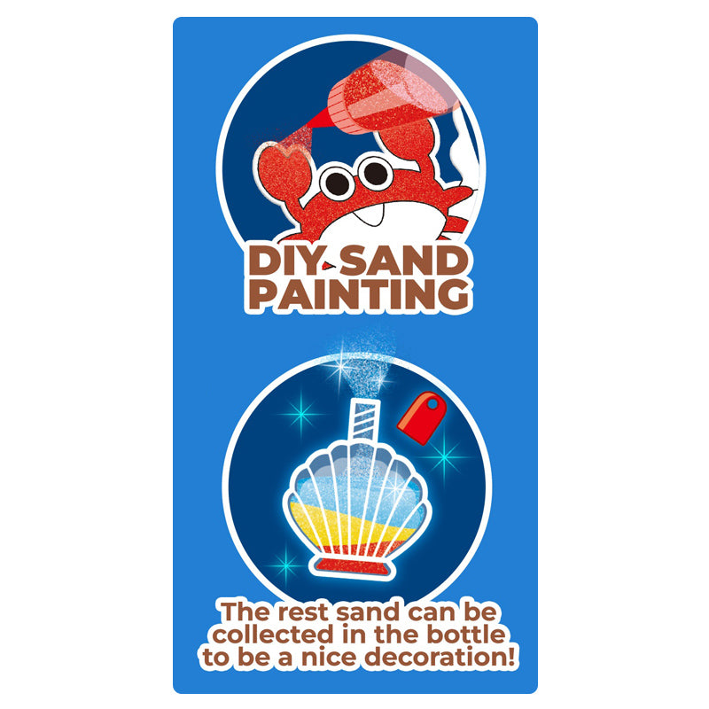 3D Sand Art Shadow Box With Light