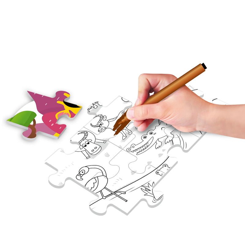 2 In 1 Painting Puzzle Set