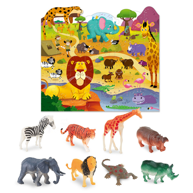 2 In 1 Painting Puzzle Set