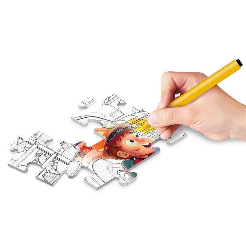 2 In 1 Painting Puzzle Set