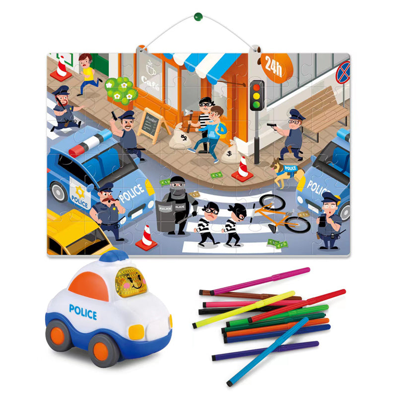 2 In 1 Painting Puzzle Set