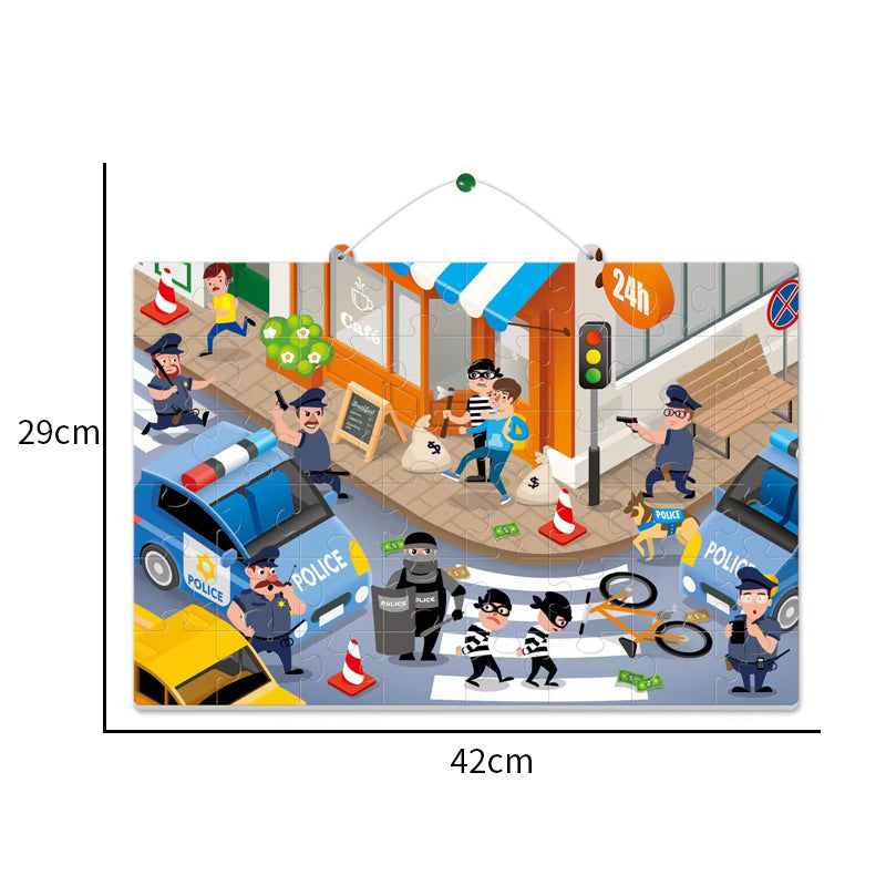 2 In 1 Painting Puzzle Set