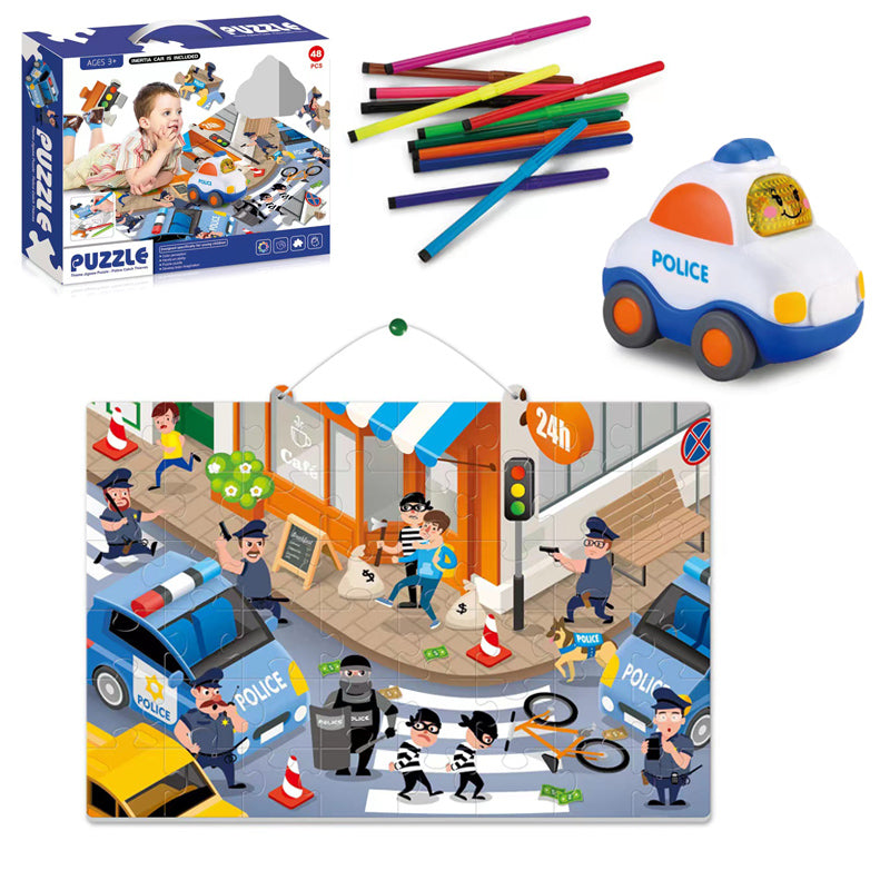 2 In 1 Painting Puzzle Set