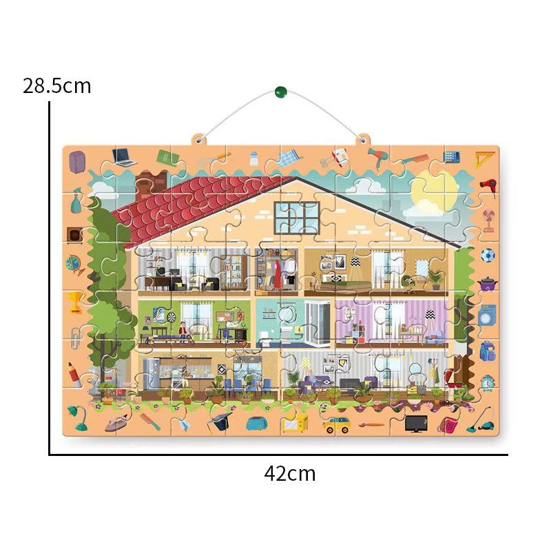 2 In 1 Painting Puzzle Set