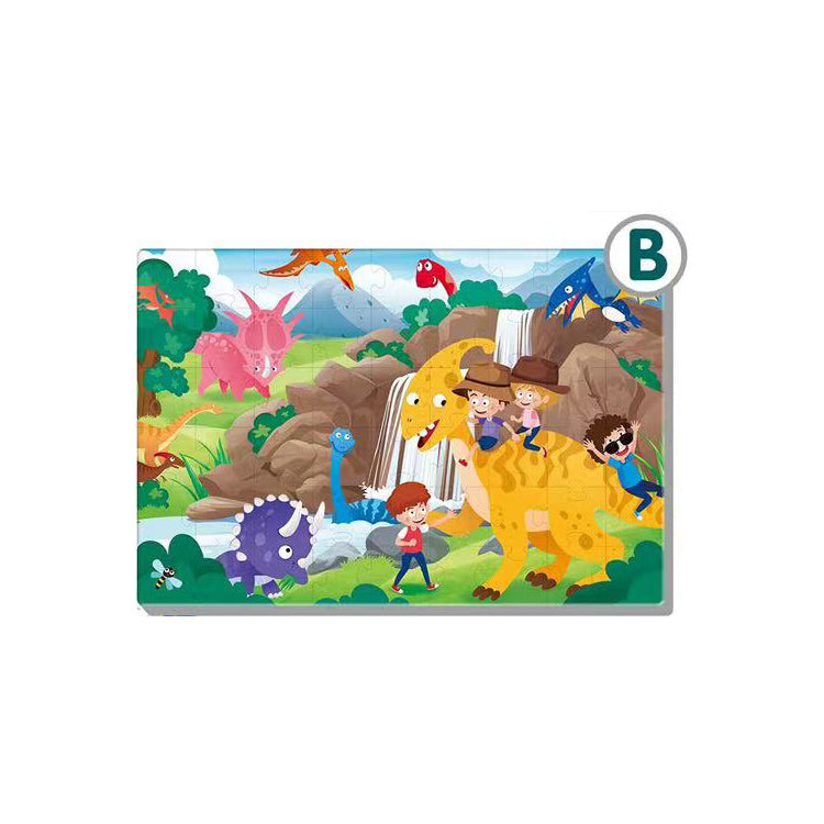 2 In 1 Painting Puzzle Set(165 Pieces)