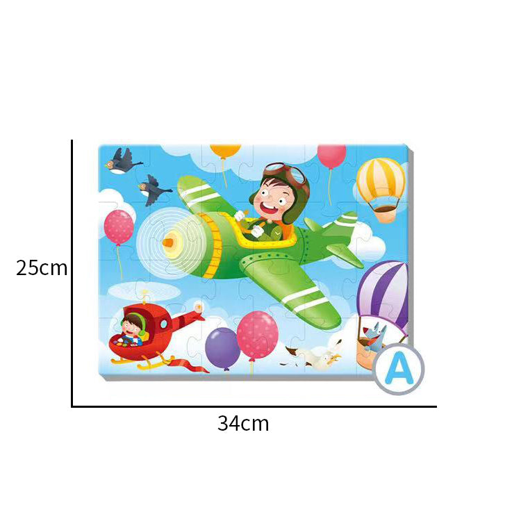 2 In 1 Painting Puzzle Set(89 Pieces)