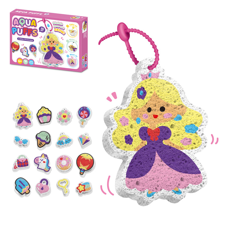 3D Art Aqua Puffs Set