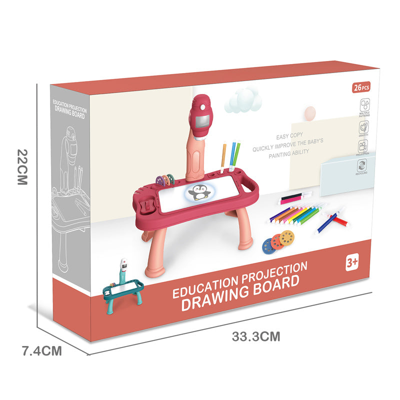 Projection Drawing Board With Light 2-C Ass'D