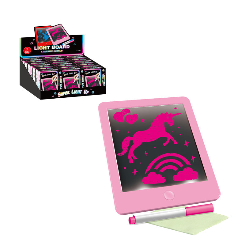 Fluorescent Writing Board