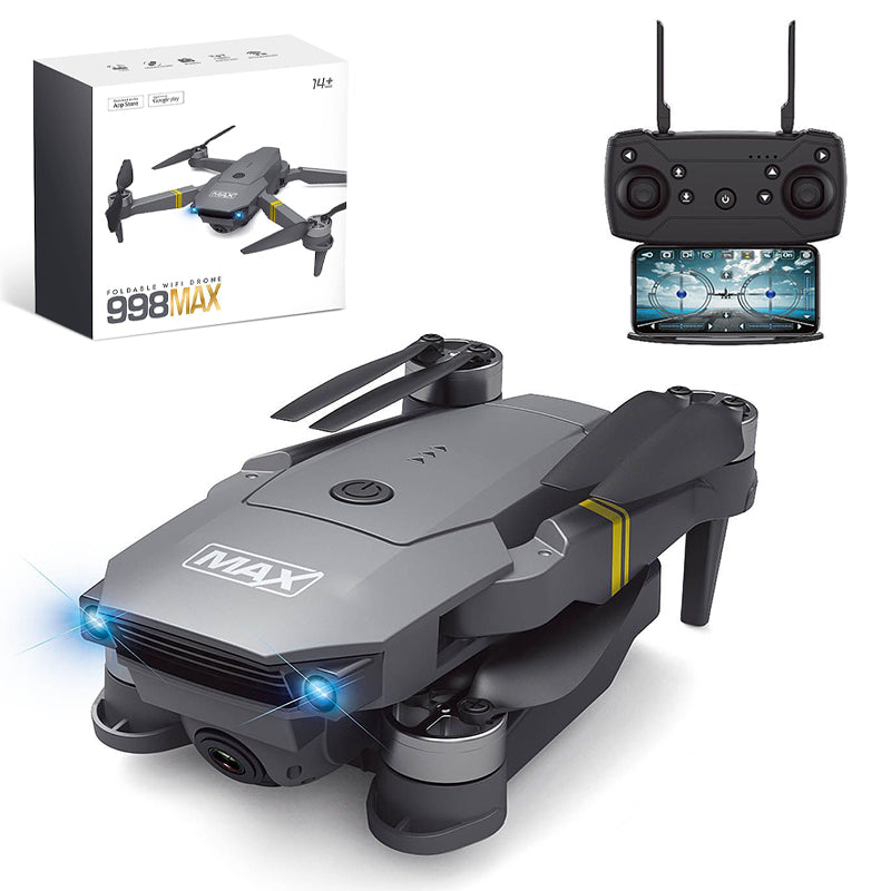 遥控折叠无人机/带单摄像头,WIFI功能,灯光,机身包3.7V锂电池,USB充电线