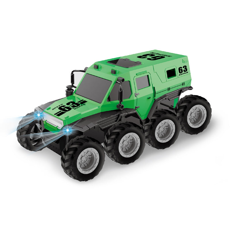 1:14 27Mhz Four Way Remote Control Eight Wheeler