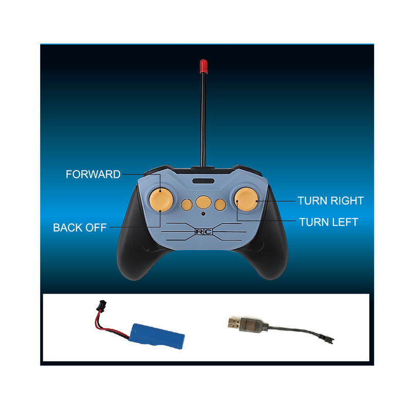 1:14 27Mhz Four Way Remote Control Eight Wheeler