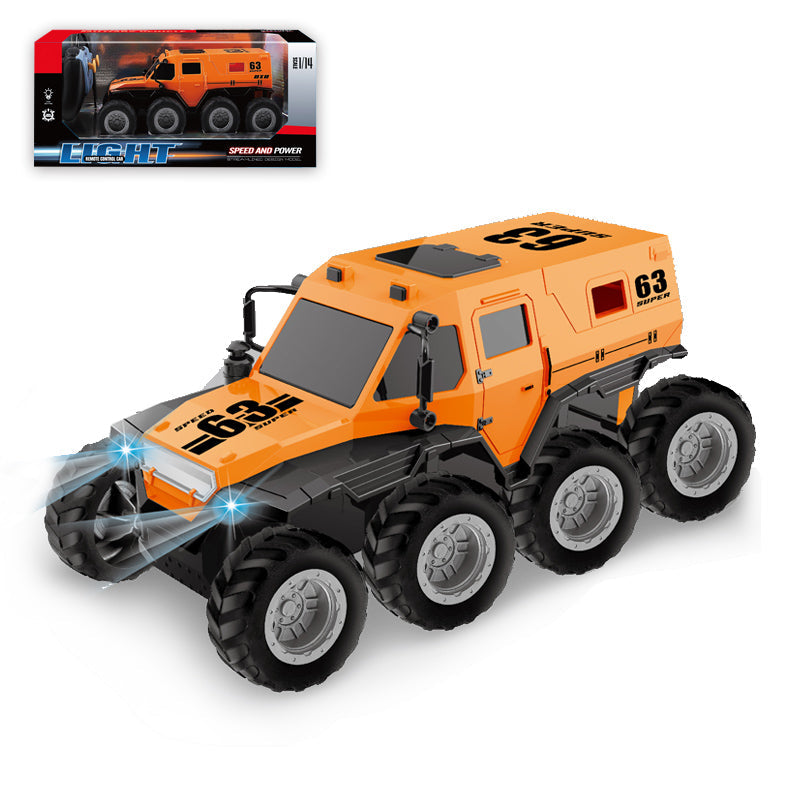 1:14 27Mhz Four Way Remote Control Eight Wheeler