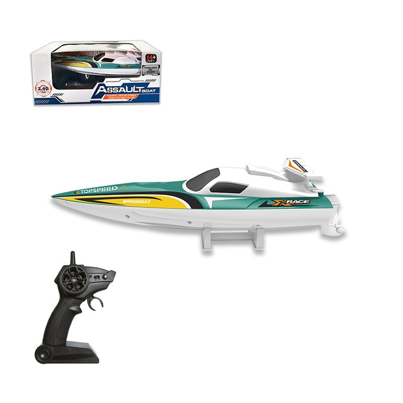 2.4G 5-Way R/C Speed Boat 3-C Ass'D