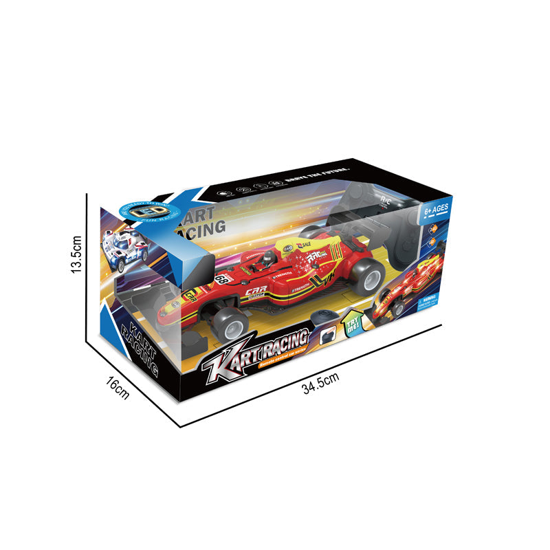 2.4G 1:16 6-Way R/C F1 Car With Light 2-C Ass'D