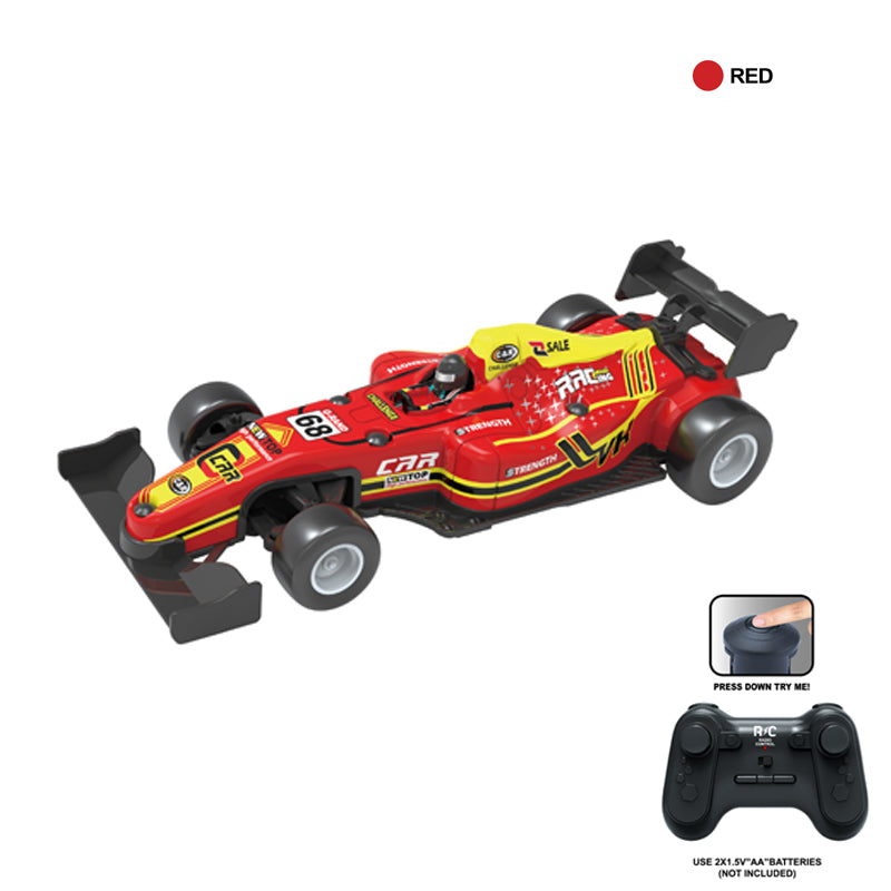 2.4G 1:16 6-Way R/C F1 Car With Light 2-C Ass'D