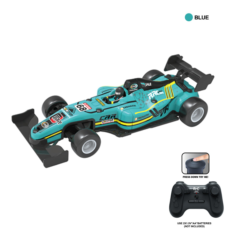 2.4G 1:16 6-Way R/C F1 Car With Light 2-C Ass'D