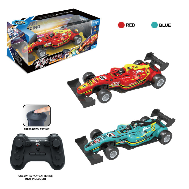 2.4G 1:16 6-Way R/C F1 Car With Light 2-C Ass'D