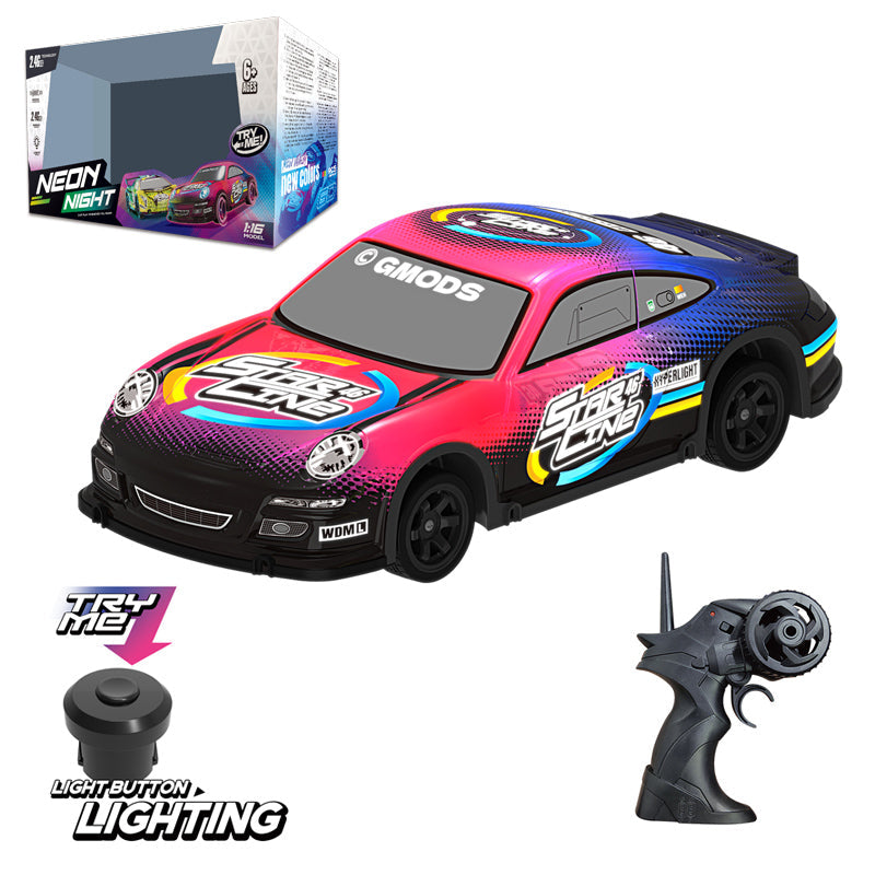 1:16 2.4G 4-Way R/C Car With Light