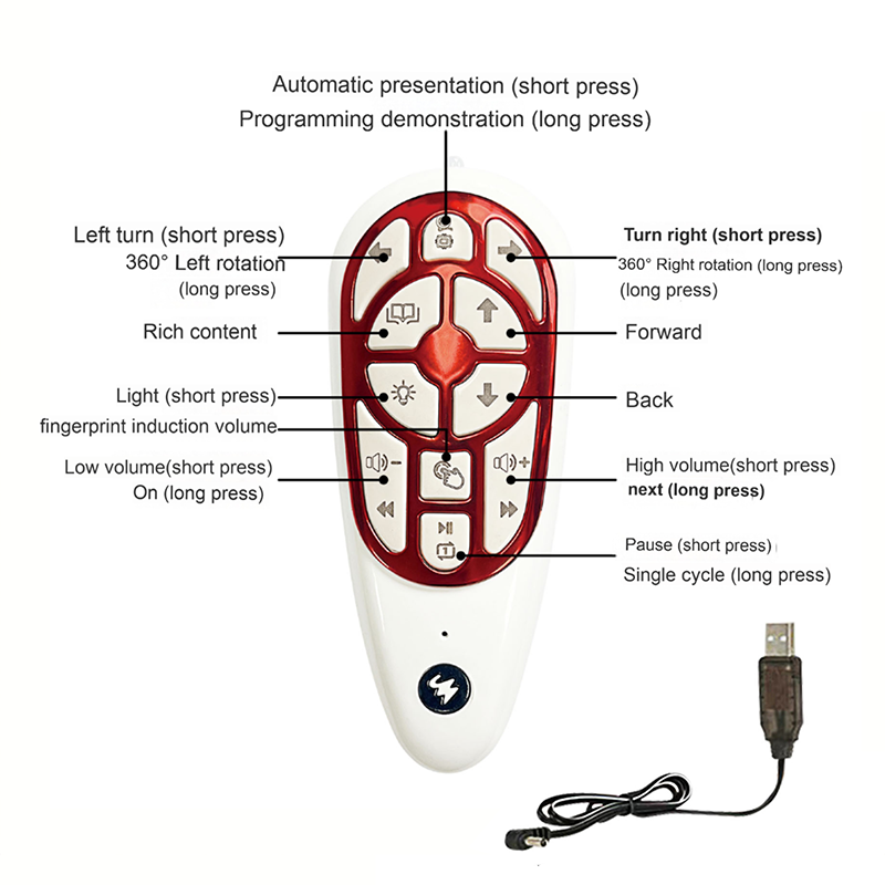 15-Way Infrared R/C Robot 2-C Ass'D