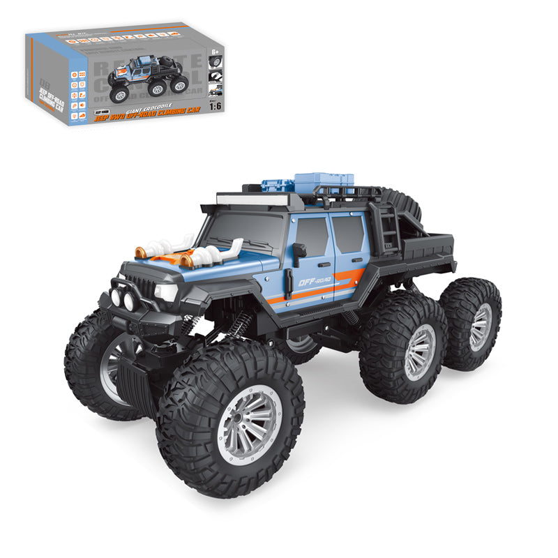 1:6 Remote Control Alloy Six Wheel Climbing Off Road Vehicle