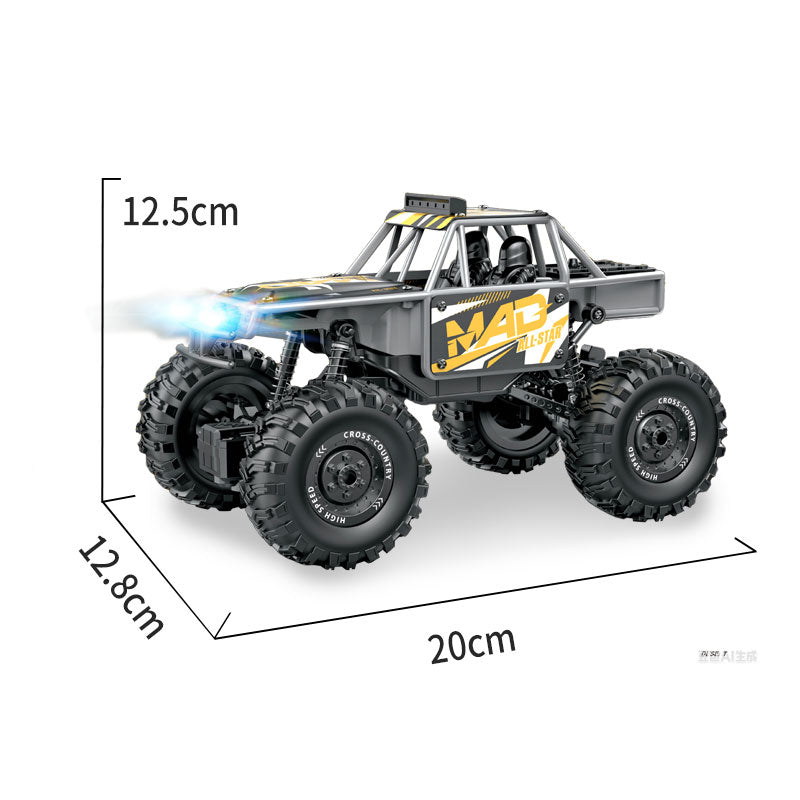 1:18 R/C Metal Cross Country Car With Light 3-C Ass'D
