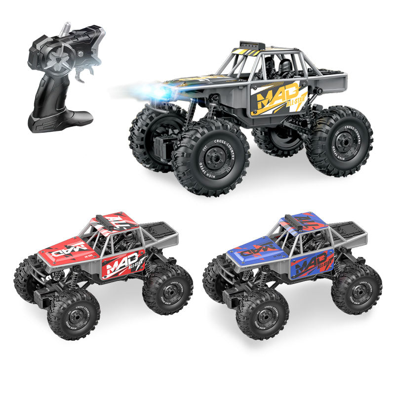 1:18 R/C Metal Cross Country Car With Light 3-C Ass'D